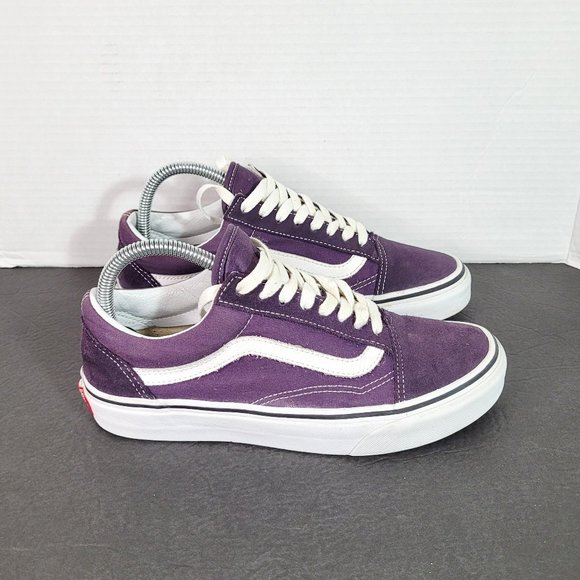 Vans Shoes Vans Old Skool Skate Shoes Purple Unisex Size Womens 85